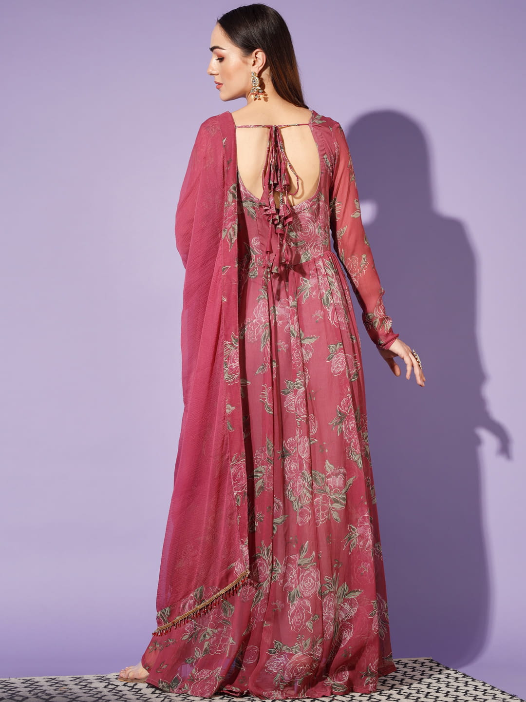 Pink Perfection: An Ethereal Ethnic Dress | Hues of India