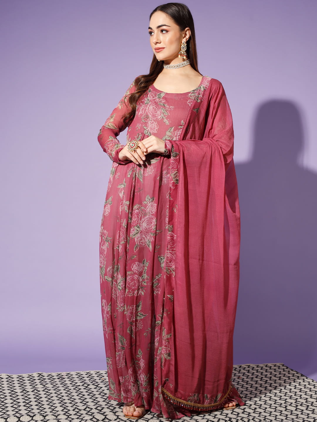 Pink Perfection: An Ethereal Ethnic Dress | Hues of India