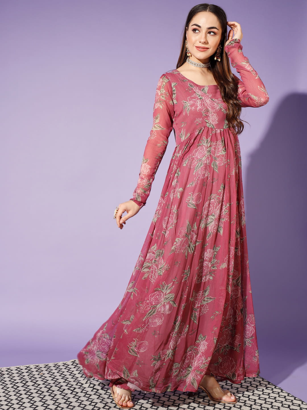 Pink Perfection: An Ethereal Ethnic Dress | Hues of India