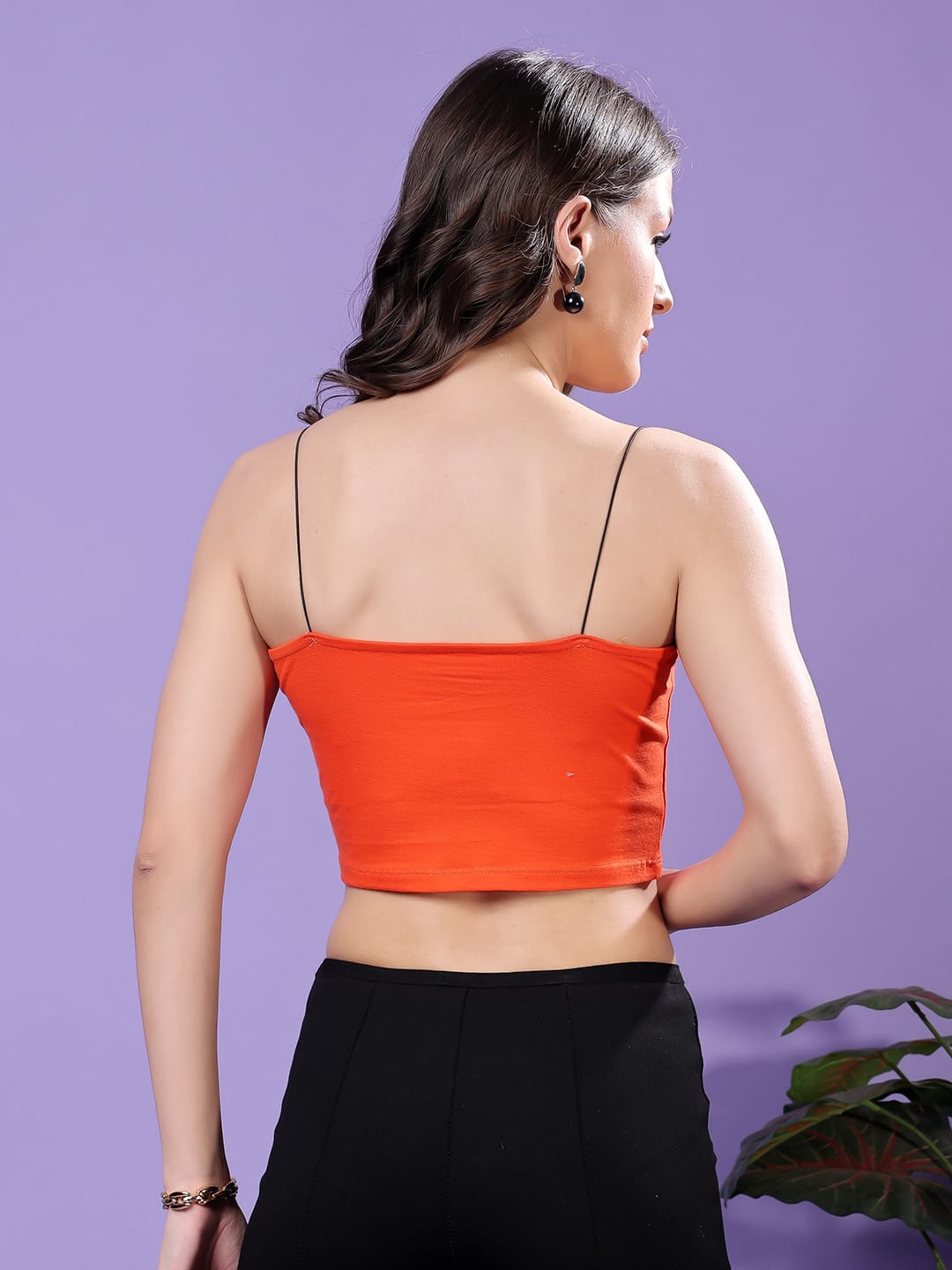 Cation Cotton Tank Crop Top