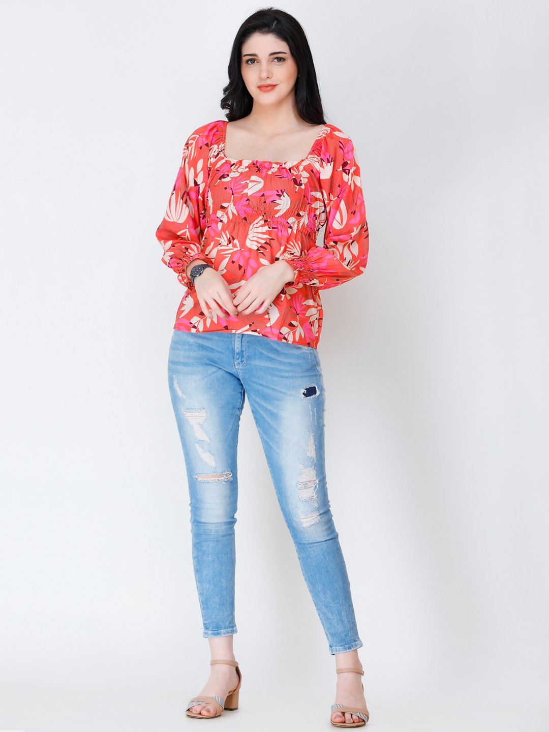 SCORPIUS printed top
