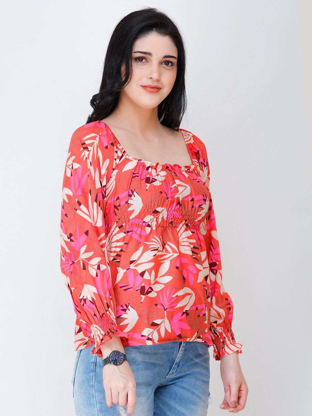 SCORPIUS printed top