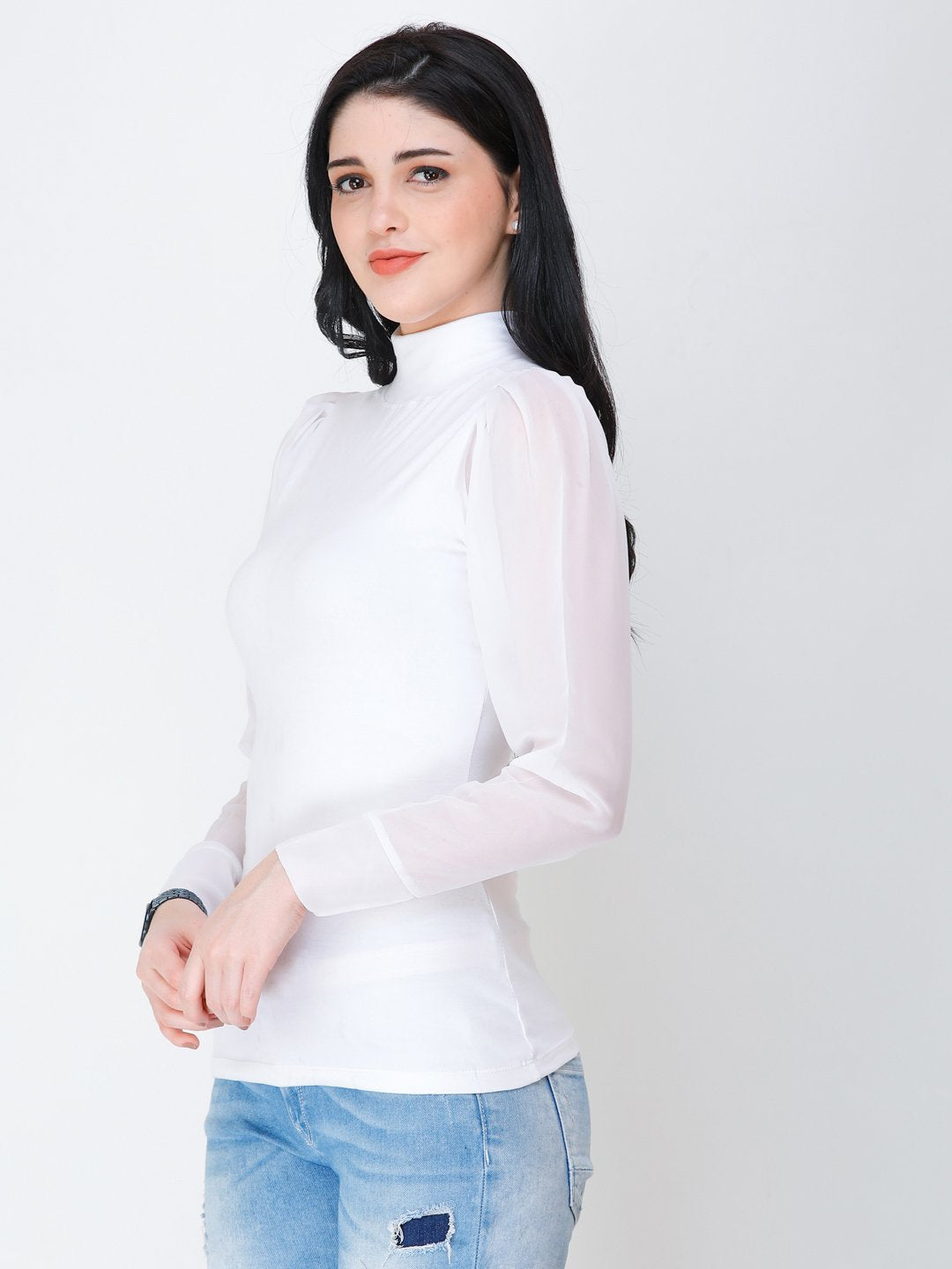 SCORPIUS White regular top