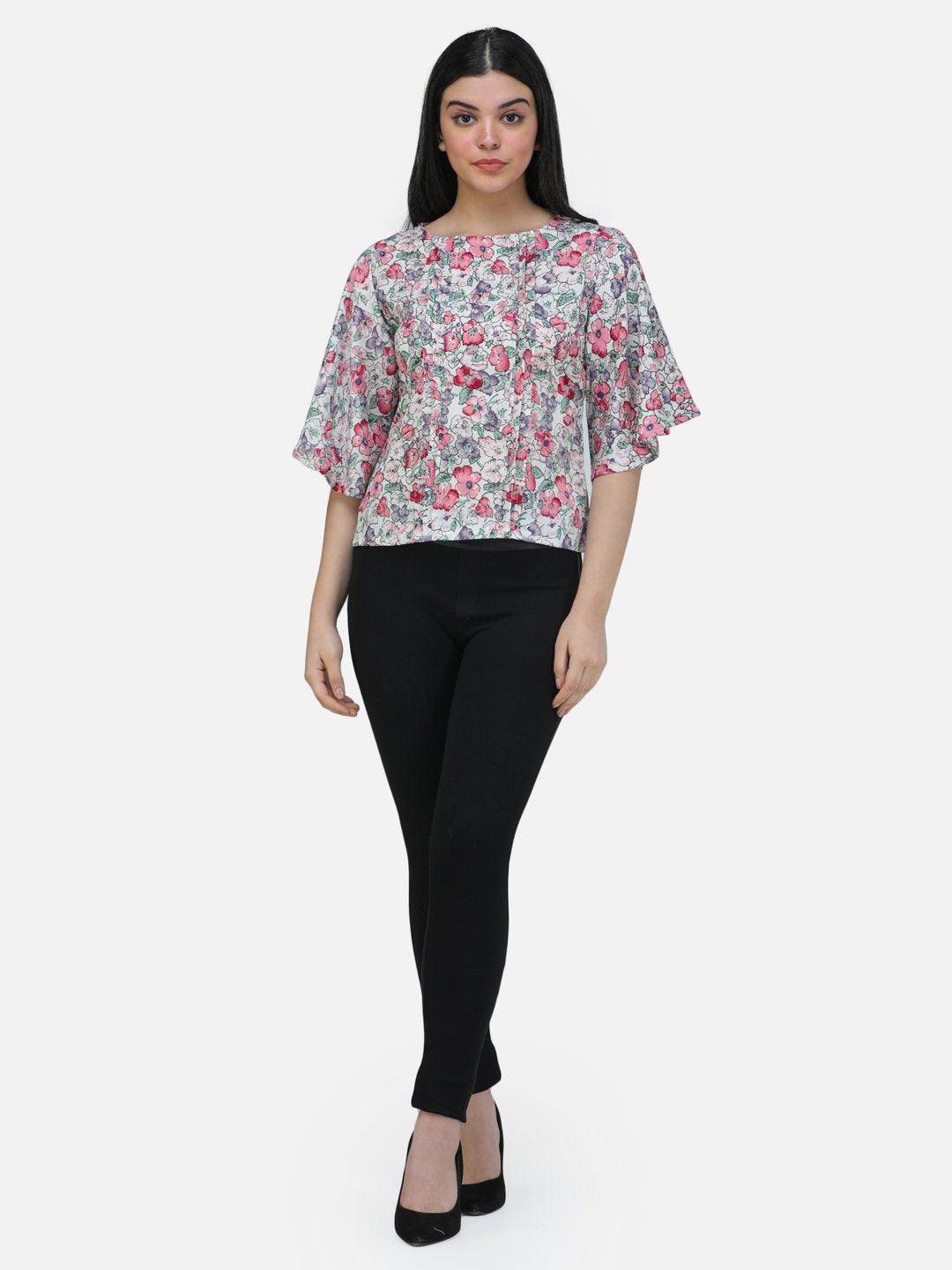 SCORPIUS FLORAL REGULAR TOP