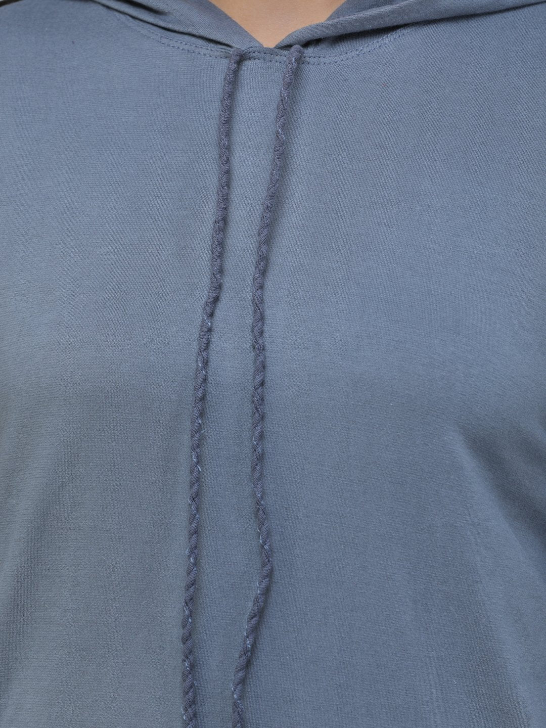 SCORPIUS GREY SWEATSHIRT STYLE HOODIE TOP
