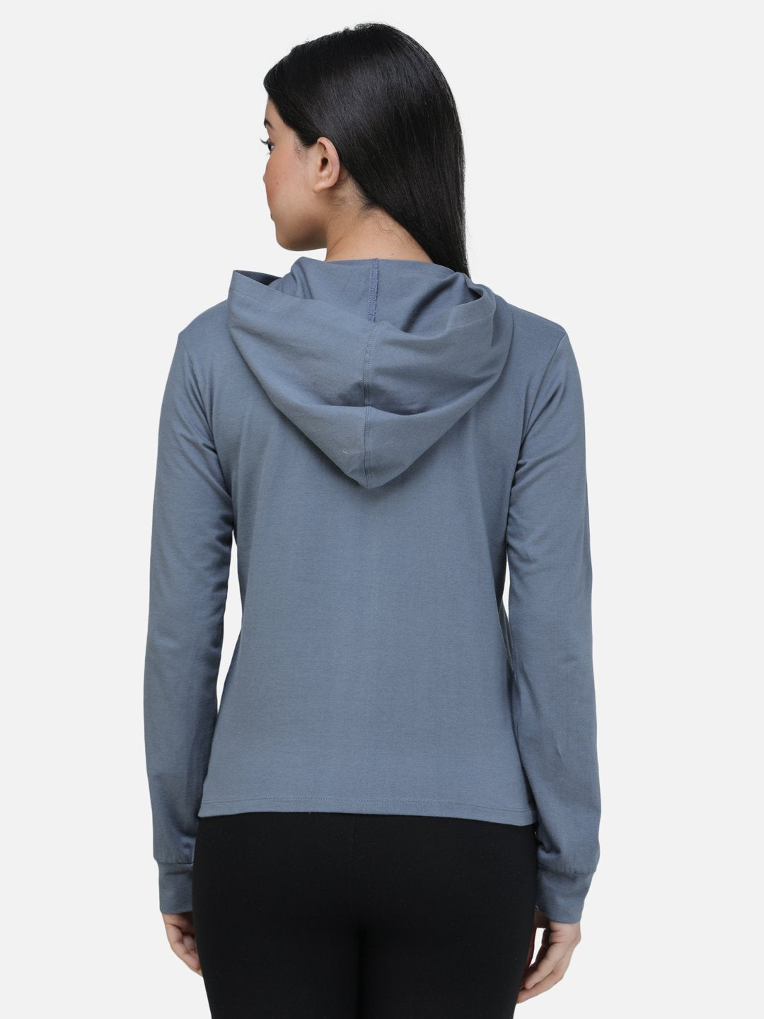 SCORPIUS GREY SWEATSHIRT STYLE HOODIE TOP
