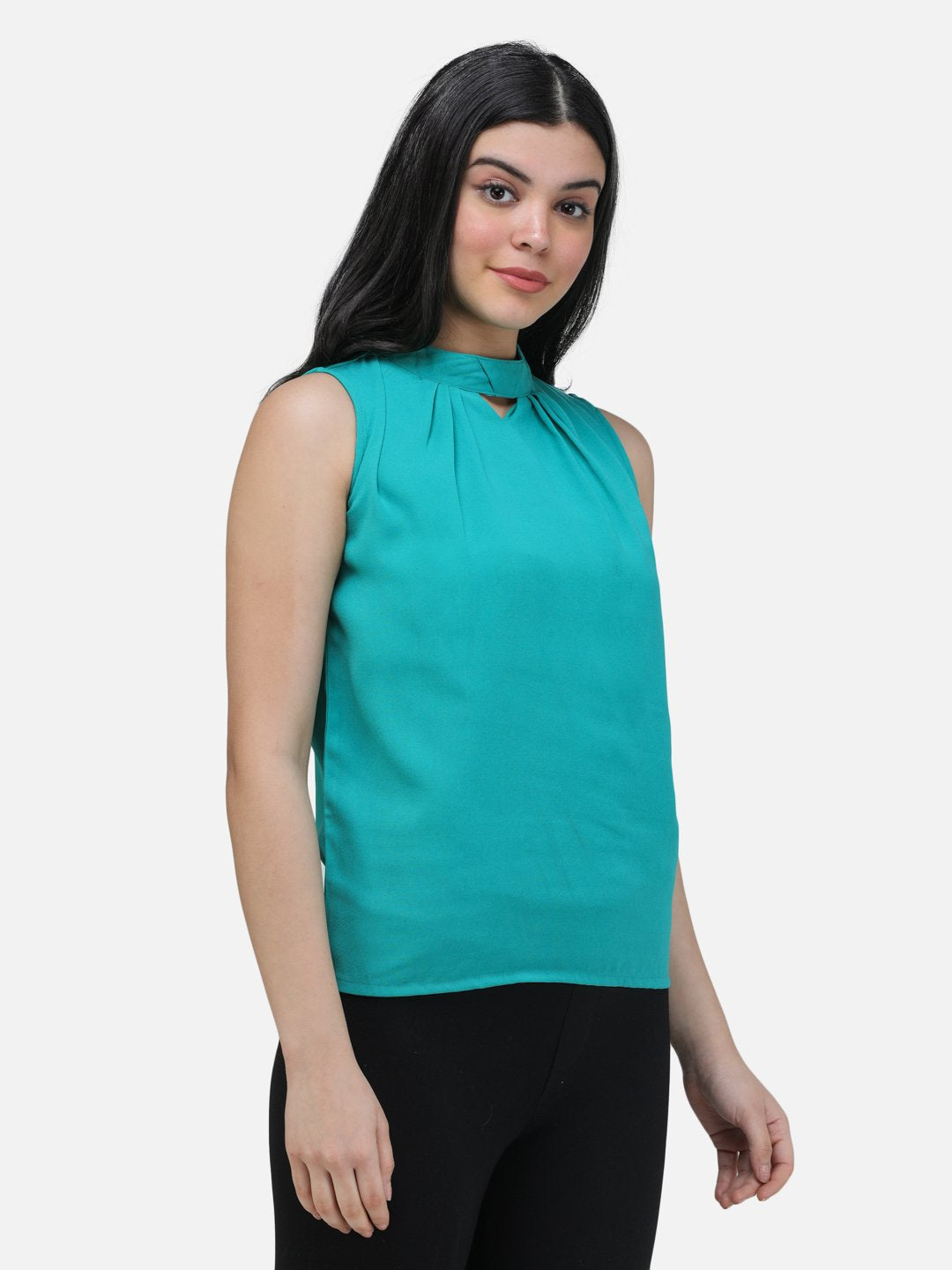 SCORPIUS SOLID BLUE REGULAR TOP