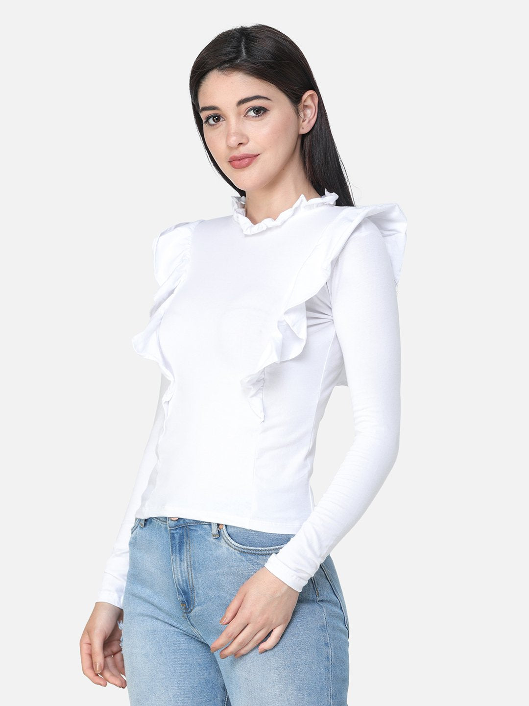 SCORPIUS SOLID WHITE TOP