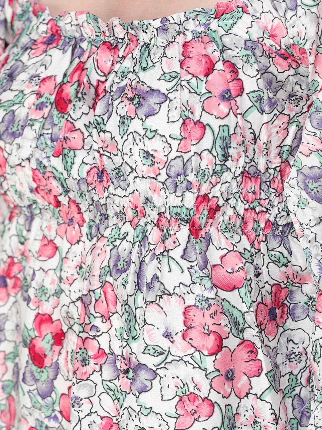 SCORPIUS FLORAL MULTI COLOR TOP
