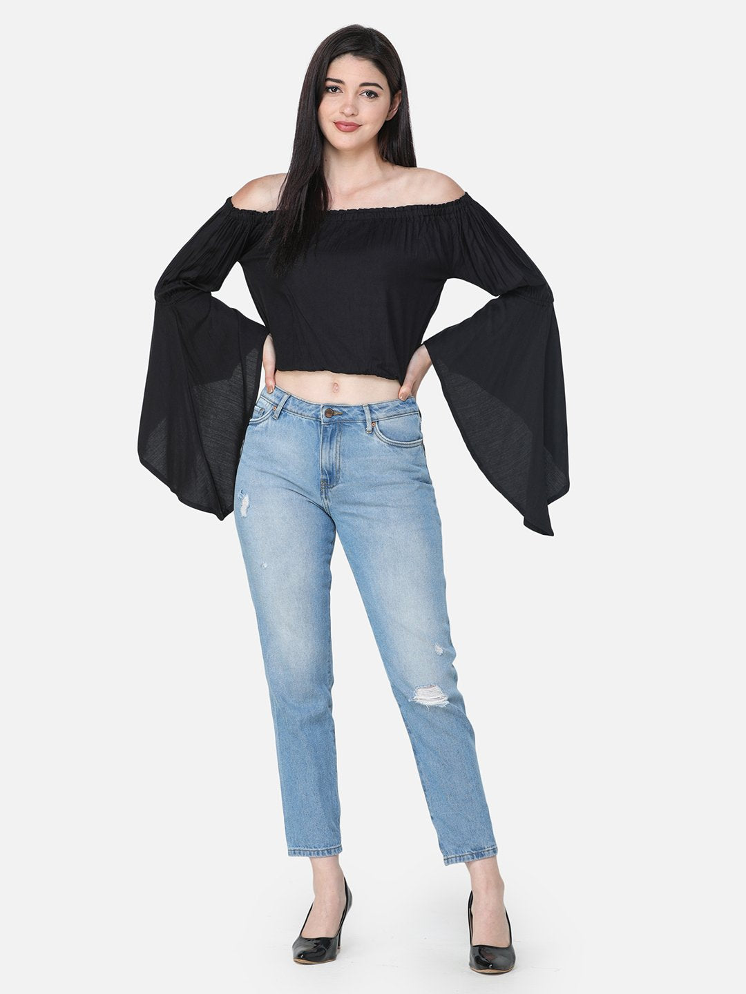 SCORPIUS SOLID BLACK TOP