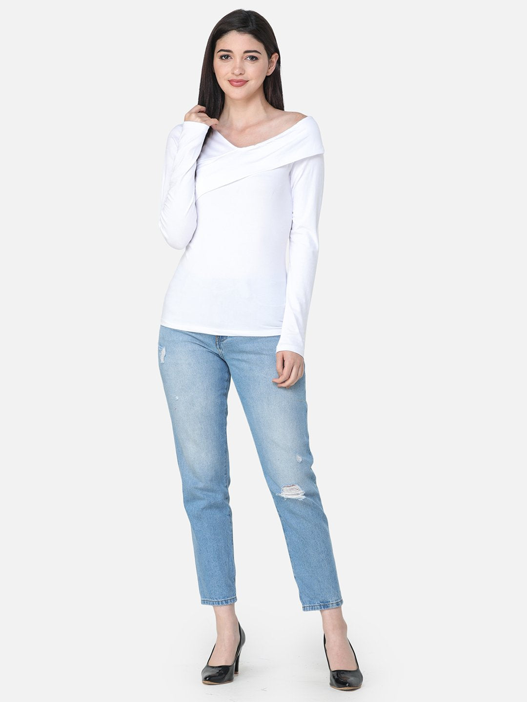 SCORPIUS SOLID WHITE TOP