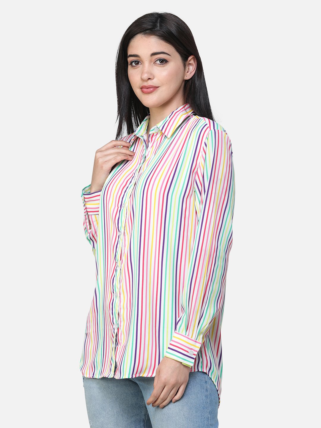 Multicolour Striped Shirt