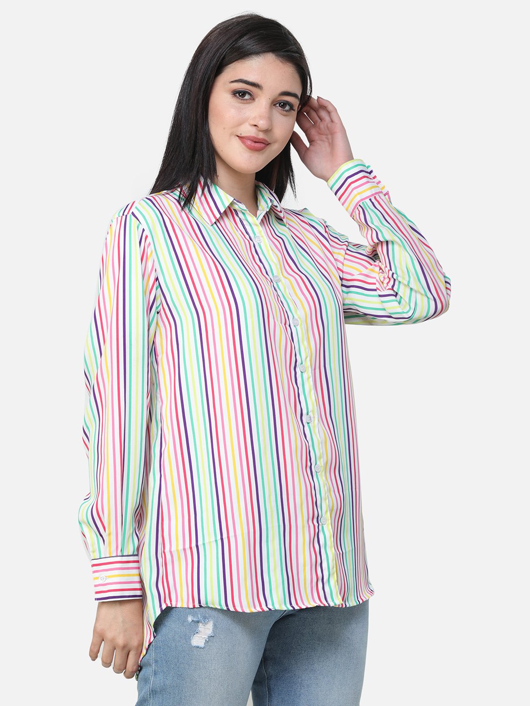 Multicolour Striped Shirt