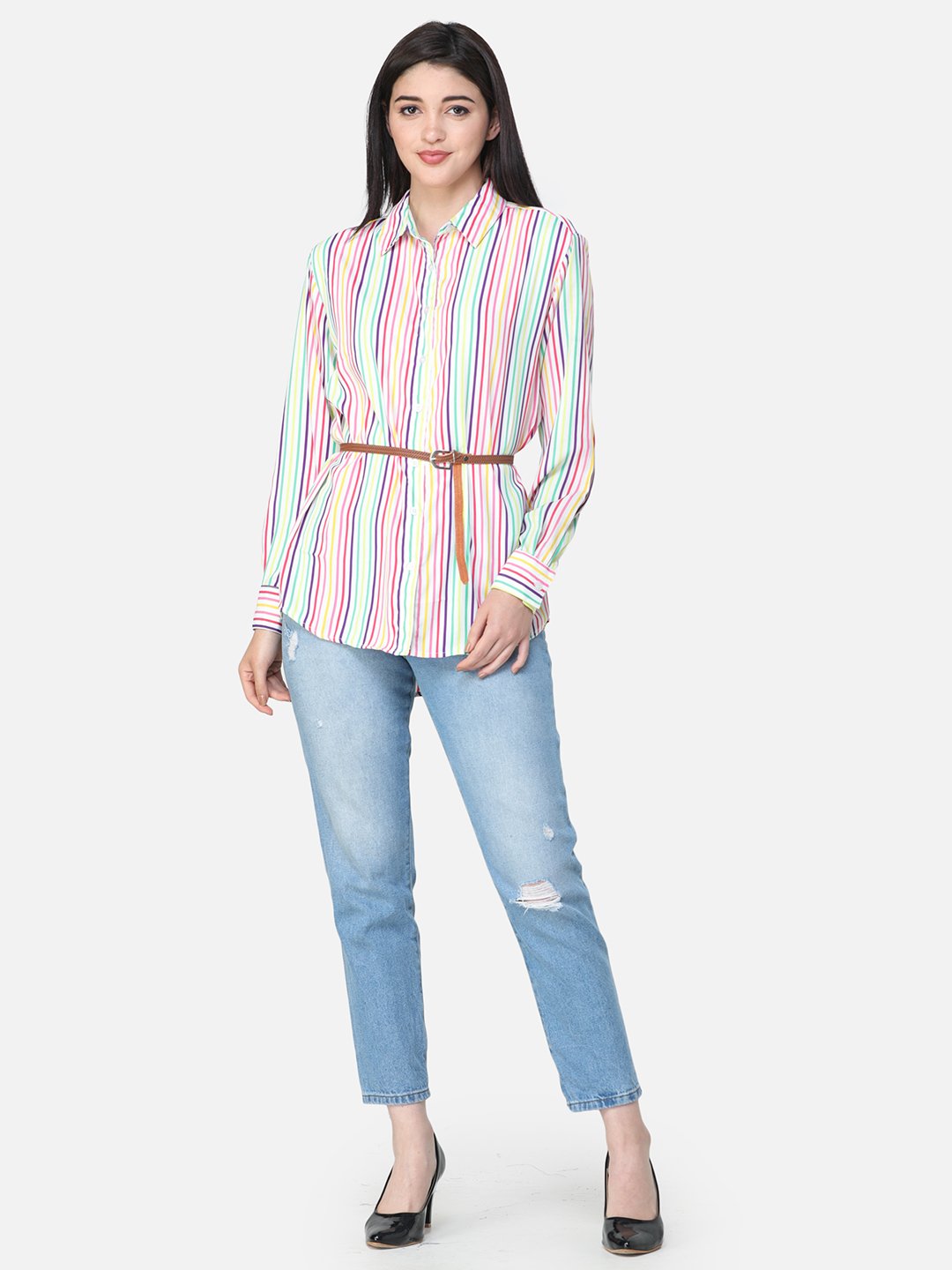 Multicolour Striped Shirt