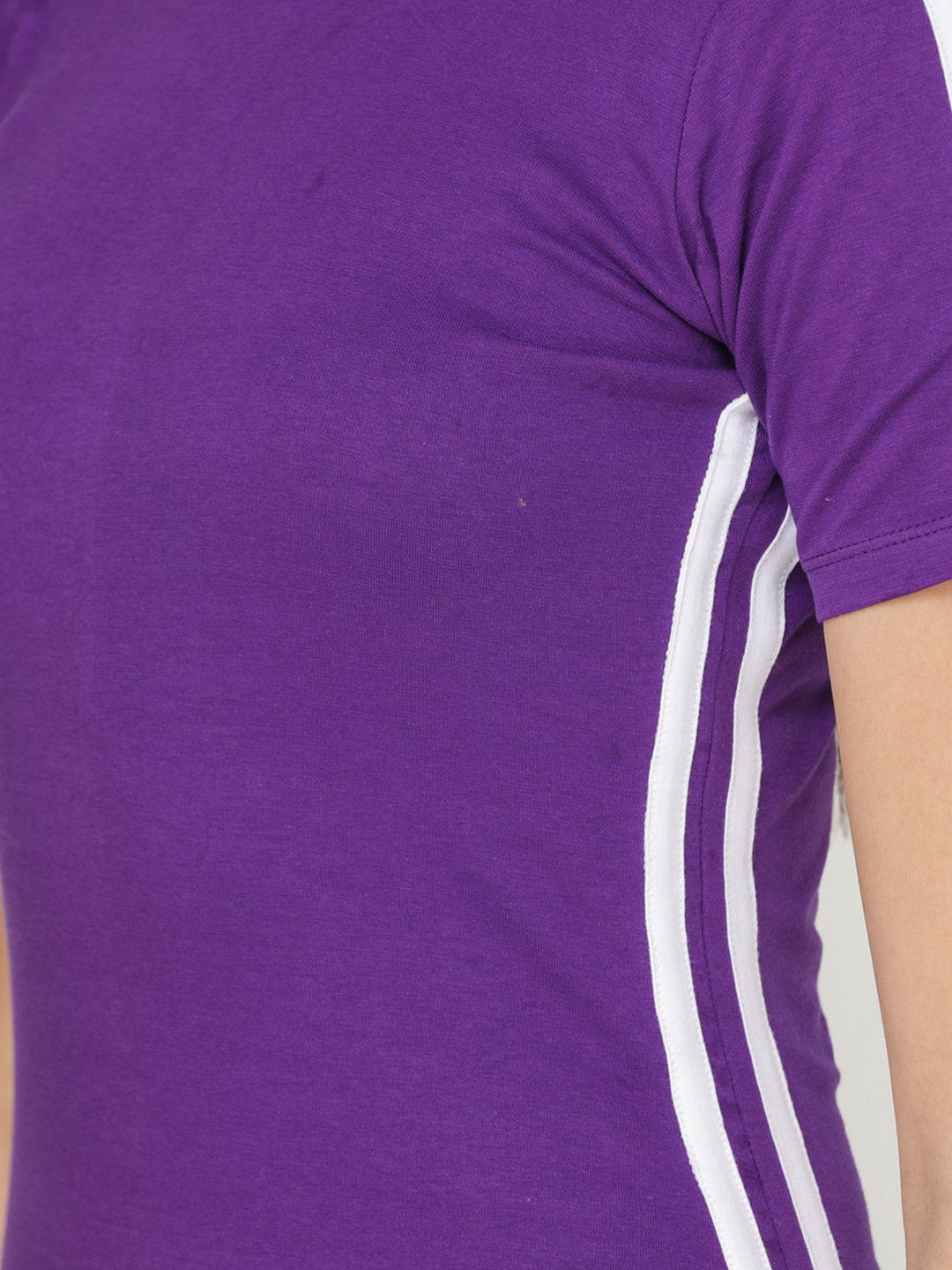 SCORPIUS Purple Printed Mini dress