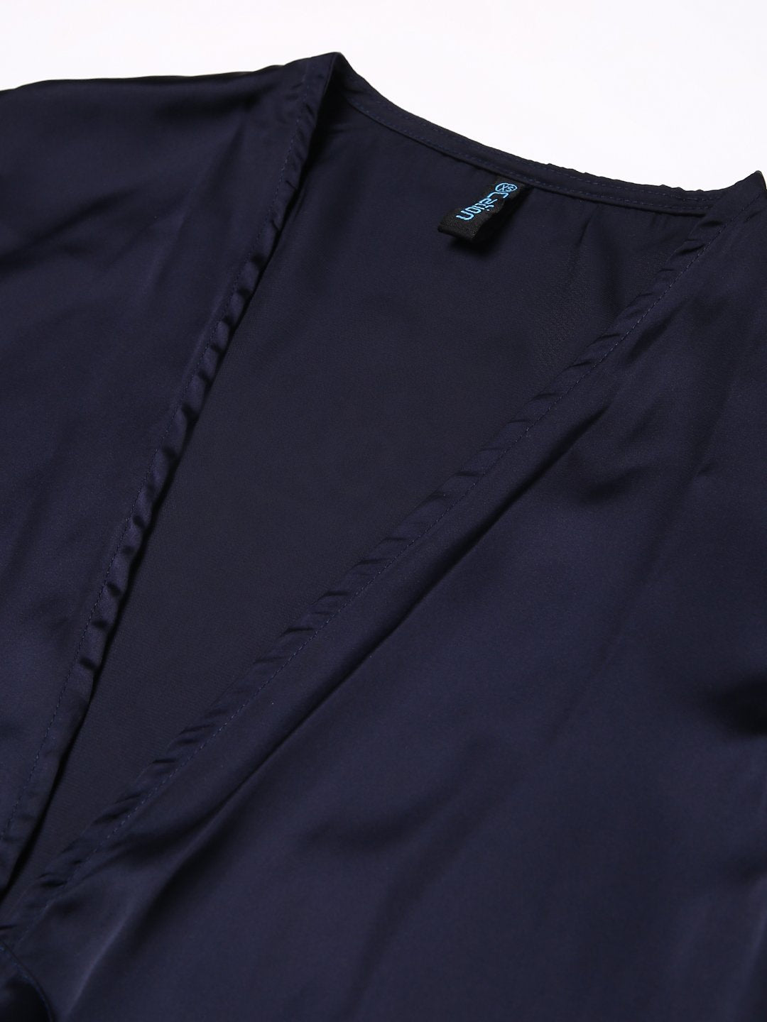 Designer Solid Navy Top