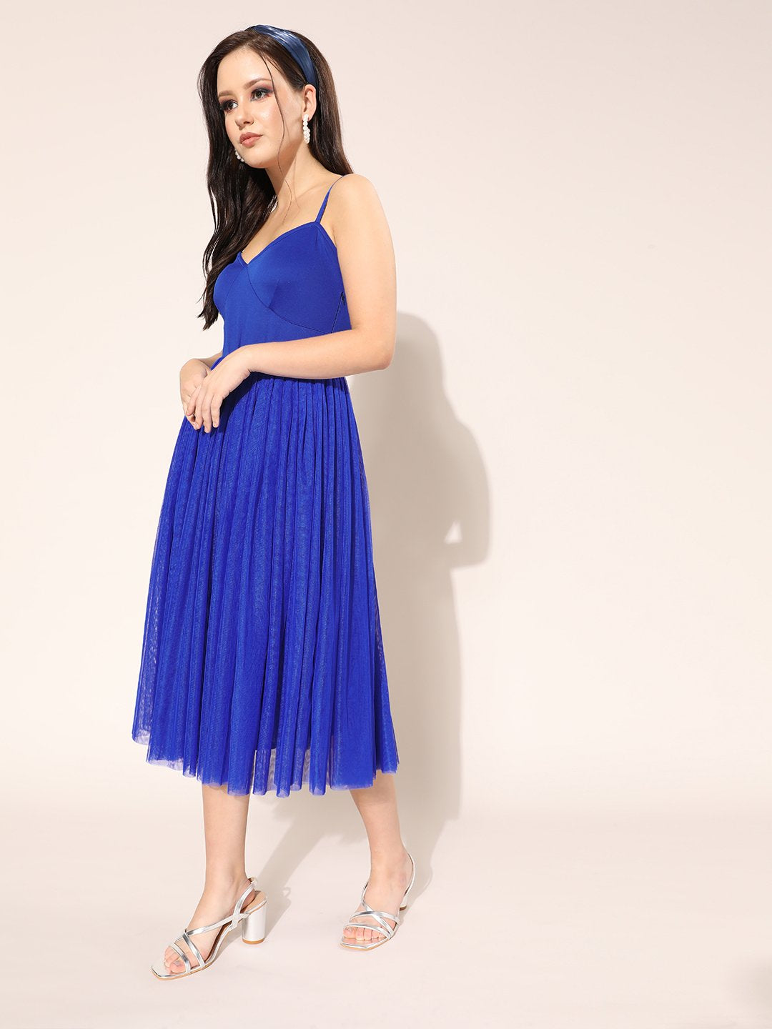 SCORPIUS Royal Blue Tulle Dress
