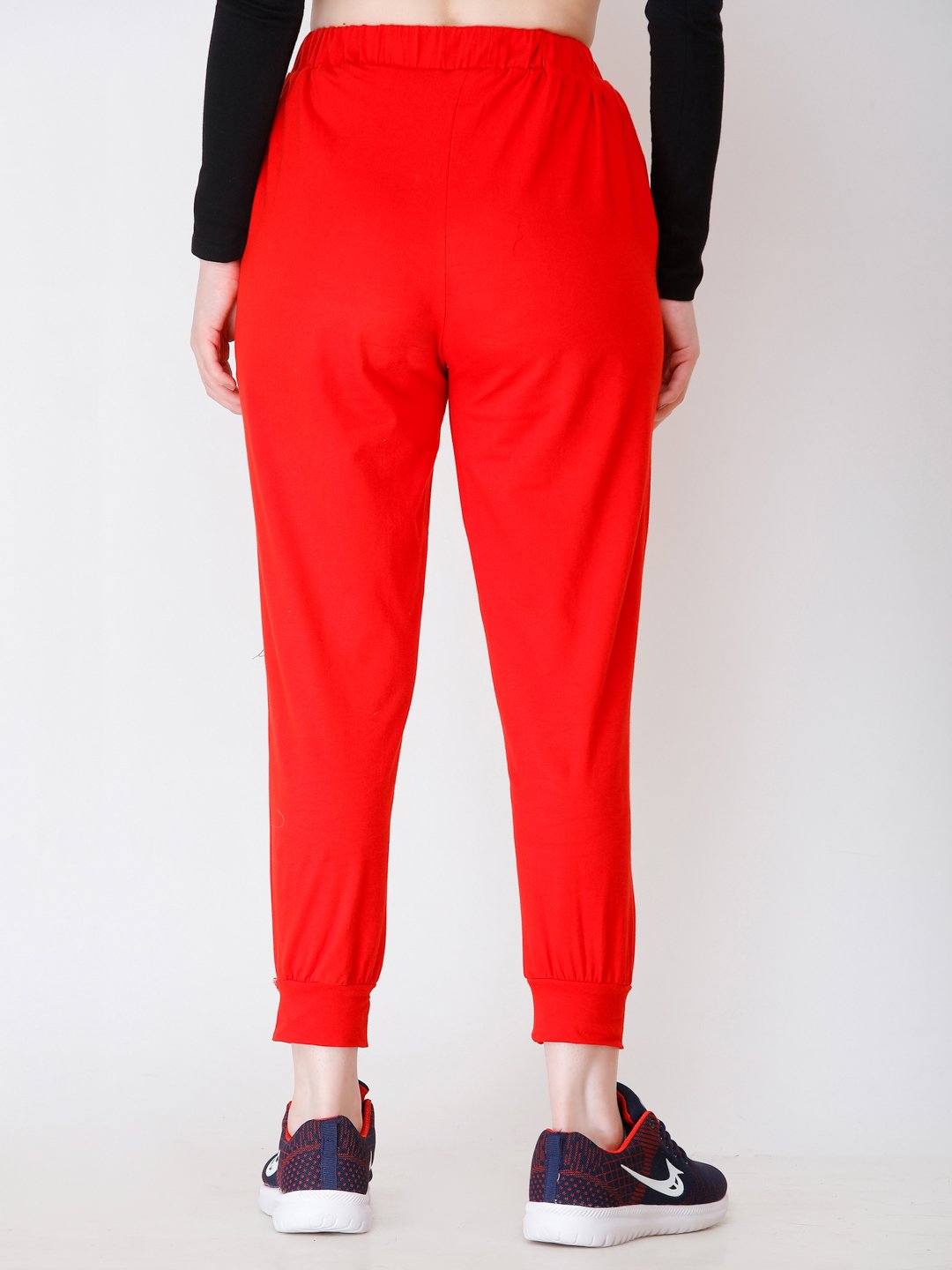 SCORPIUS RED SOLID TRACK PANT