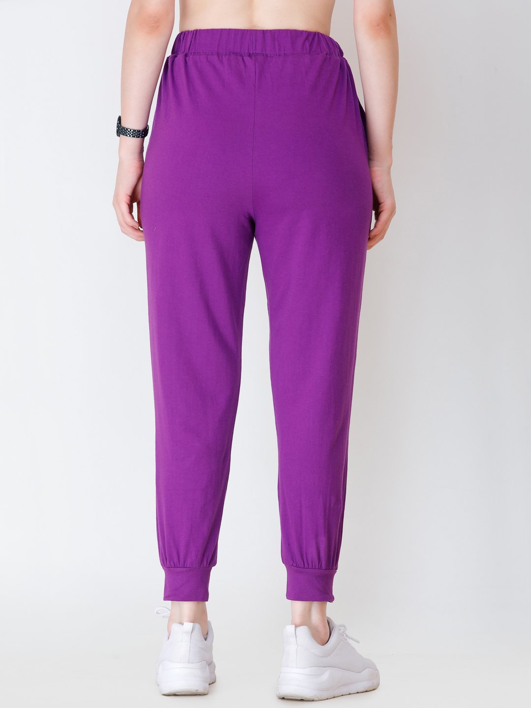 SCORPIUS PURPLE SOLID TRACK PANT