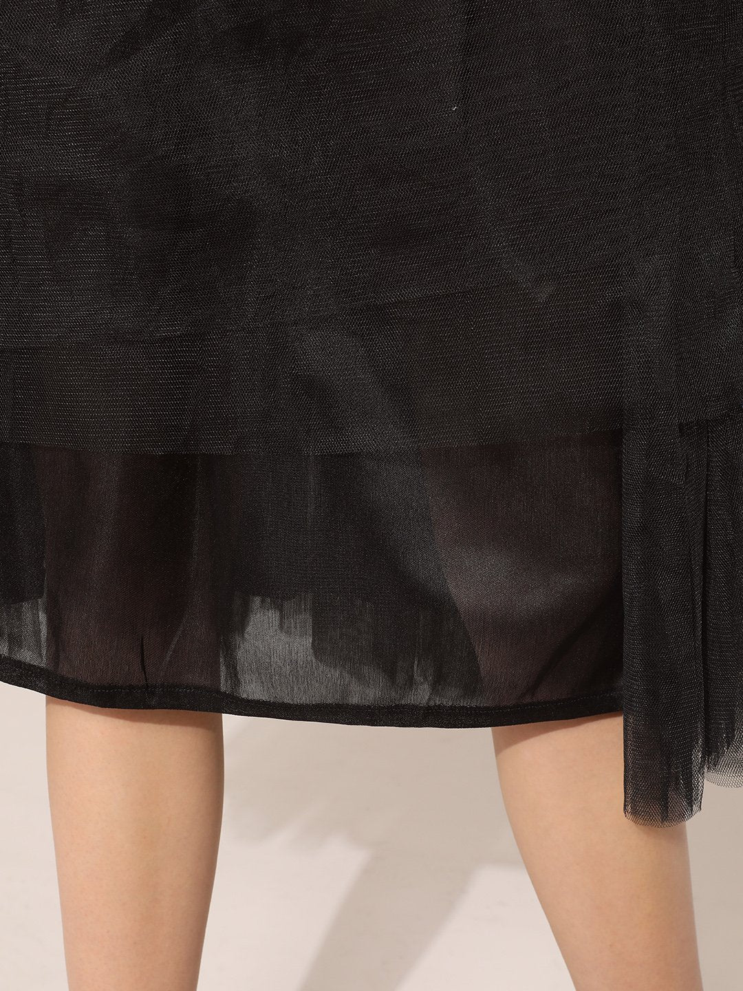 SCORPIUS Black Tulle Dress