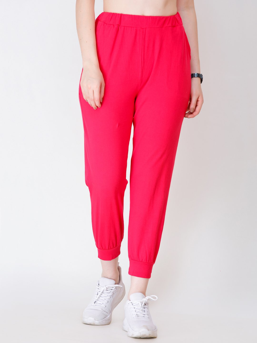 SCORPIUS CORAL SOLID TRACK PANT