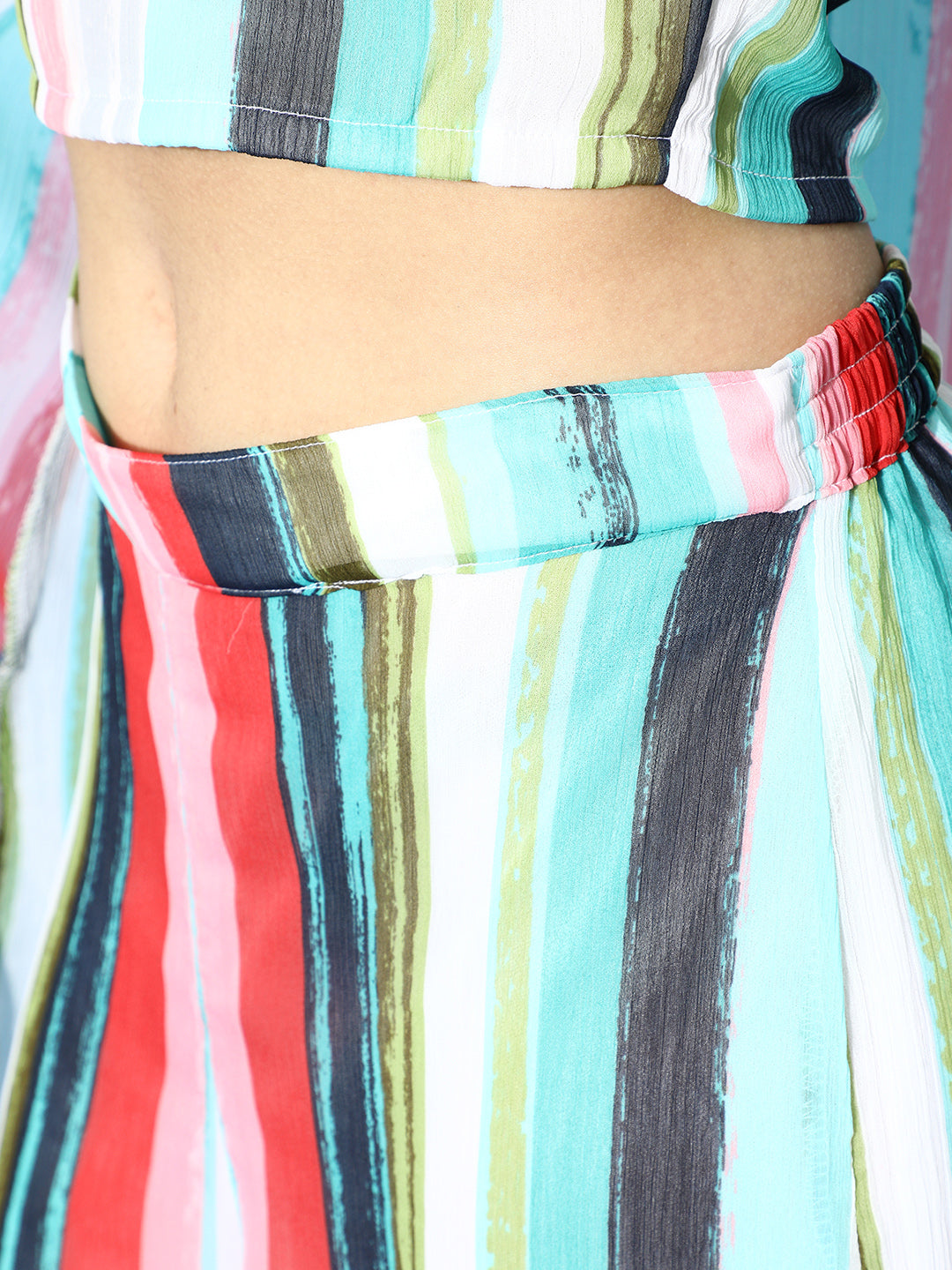 Cation Printed Multicolour Clothing Set