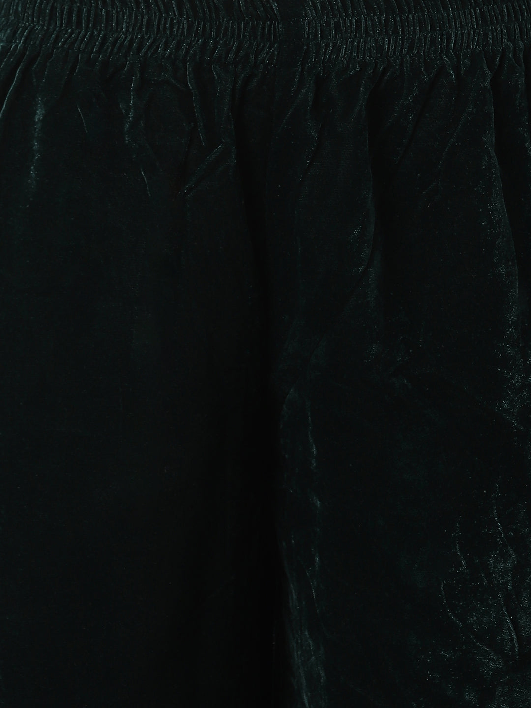 Cation Green Velvet Night Suit