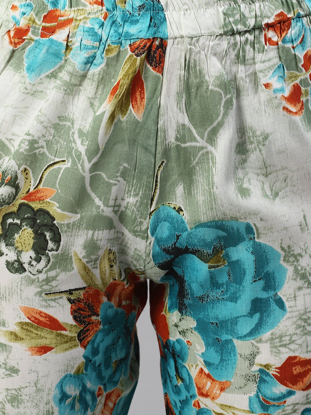 Cation Grey Printed Night Suit