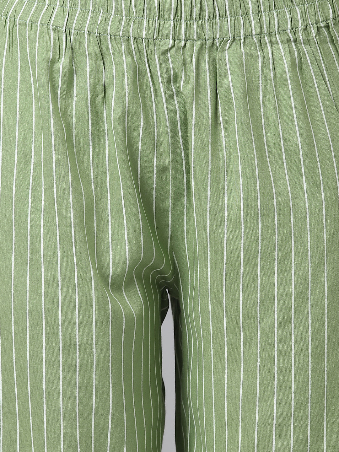 Cation Green Printed Night Suit