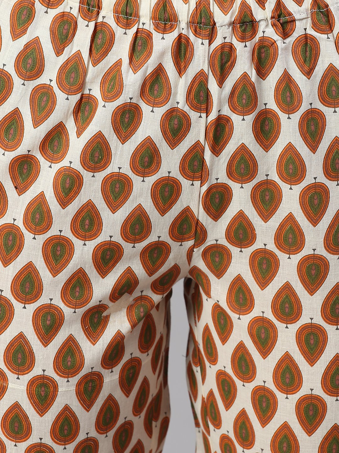 Cation Brown Printed Night Suit