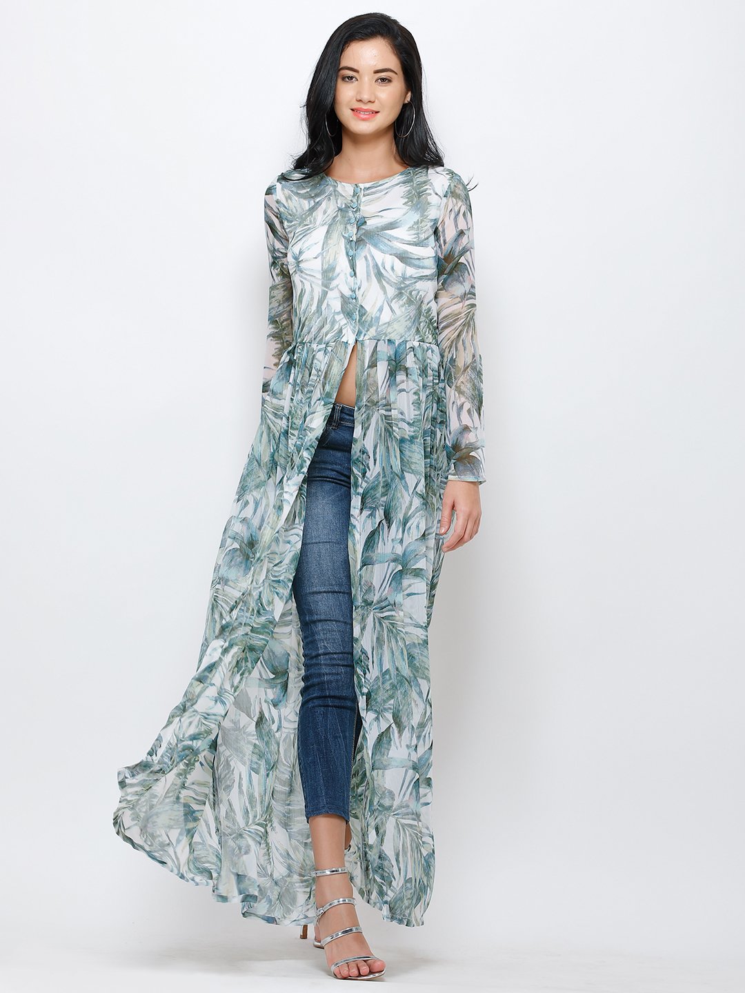 White Printed Tunic