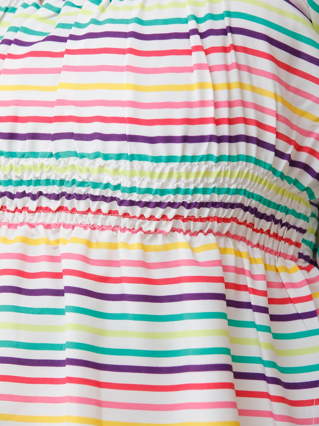 White Striped Top