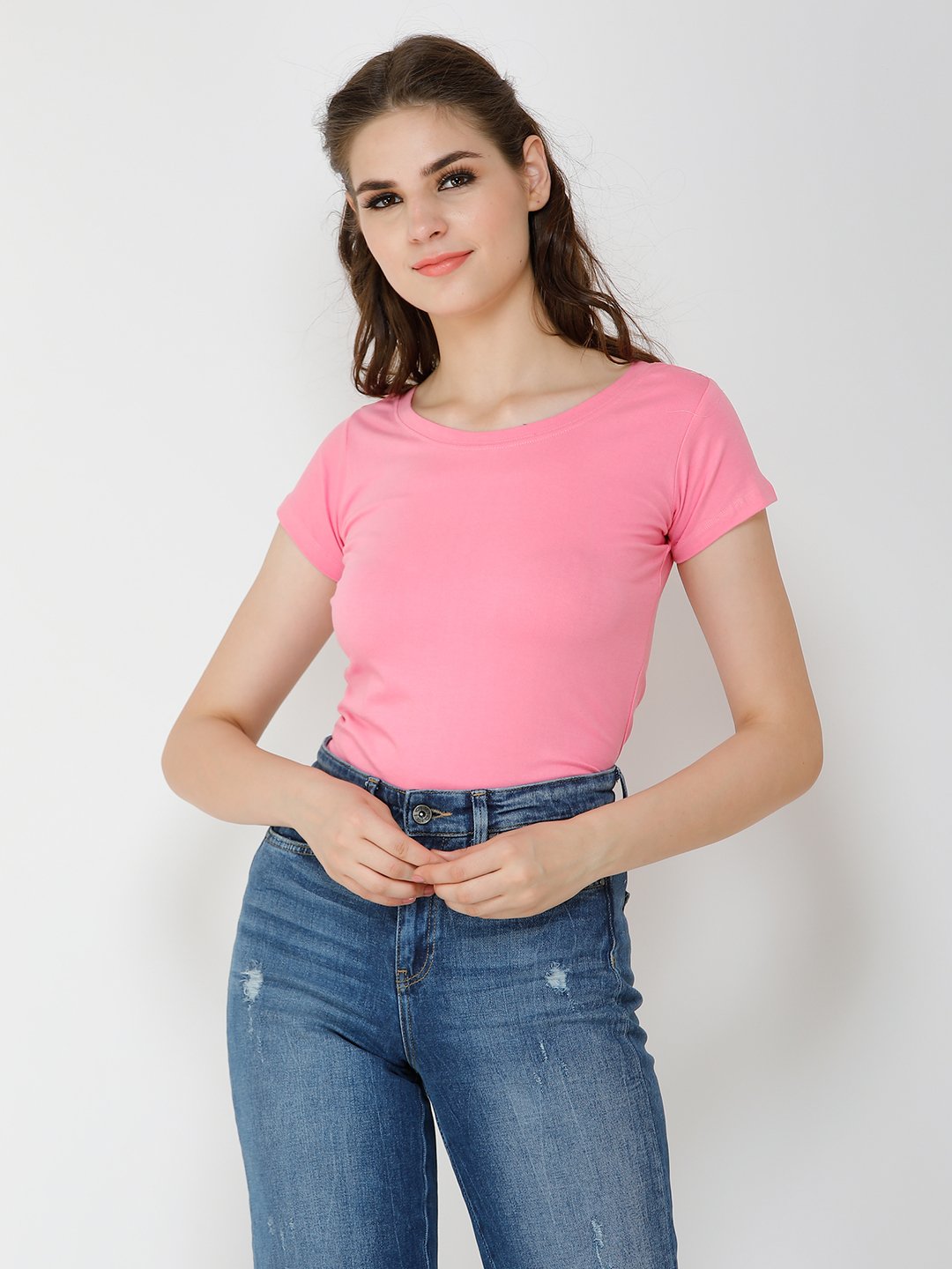 Solid Pink Top