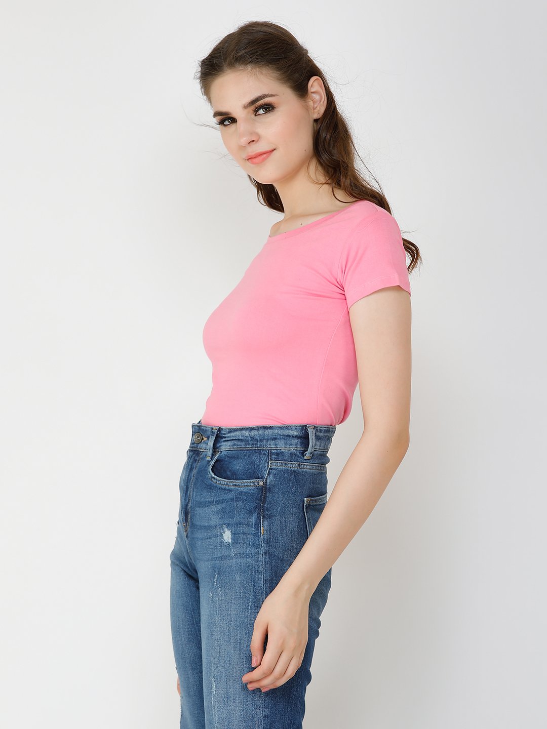 Solid Pink Top