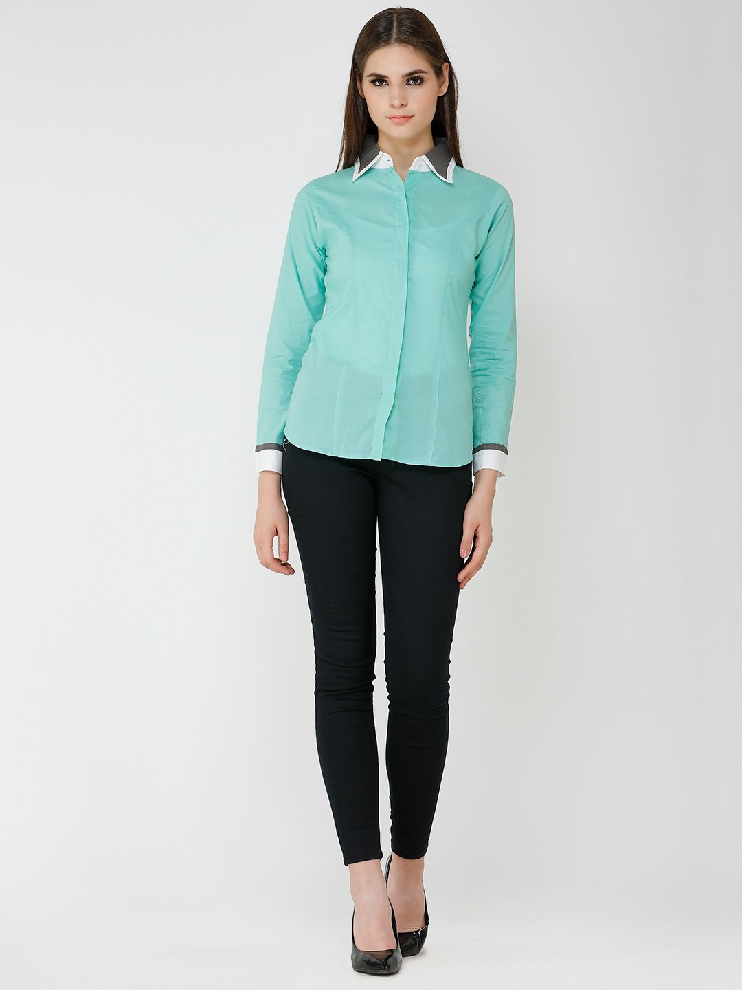 Solid Light Blue Shirt