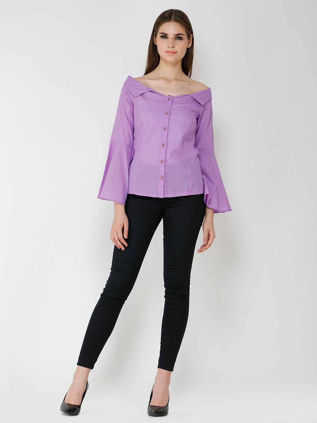 Solid Purple Shirt