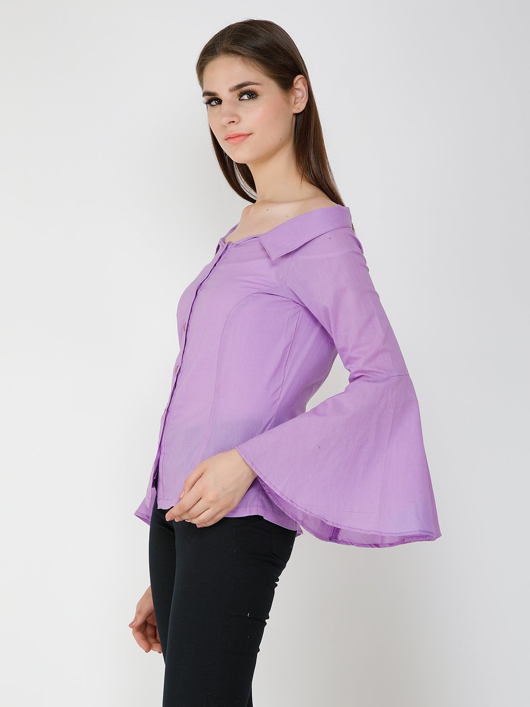Solid Purple Shirt