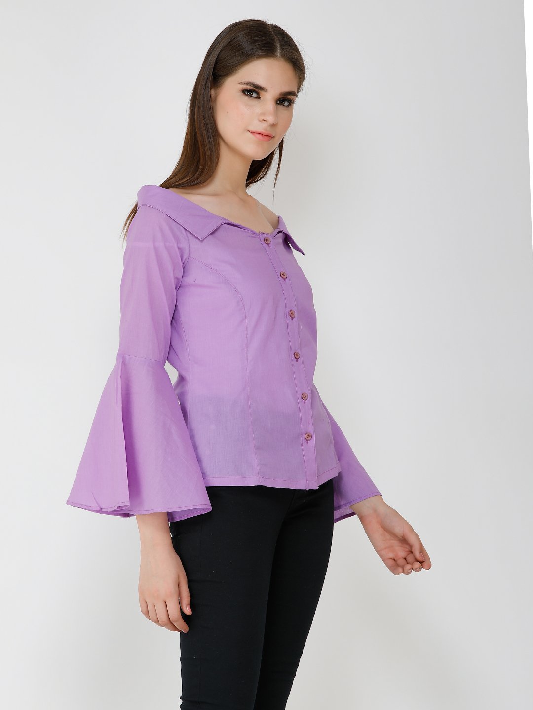 Solid Purple Shirt