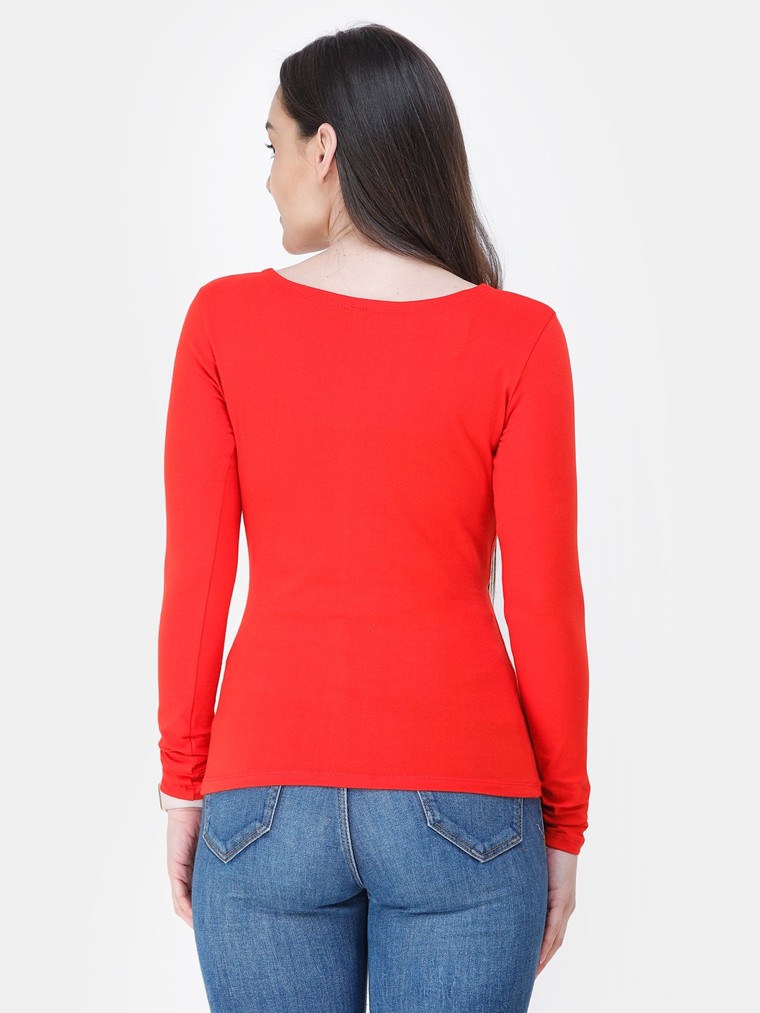 Red Solid Top