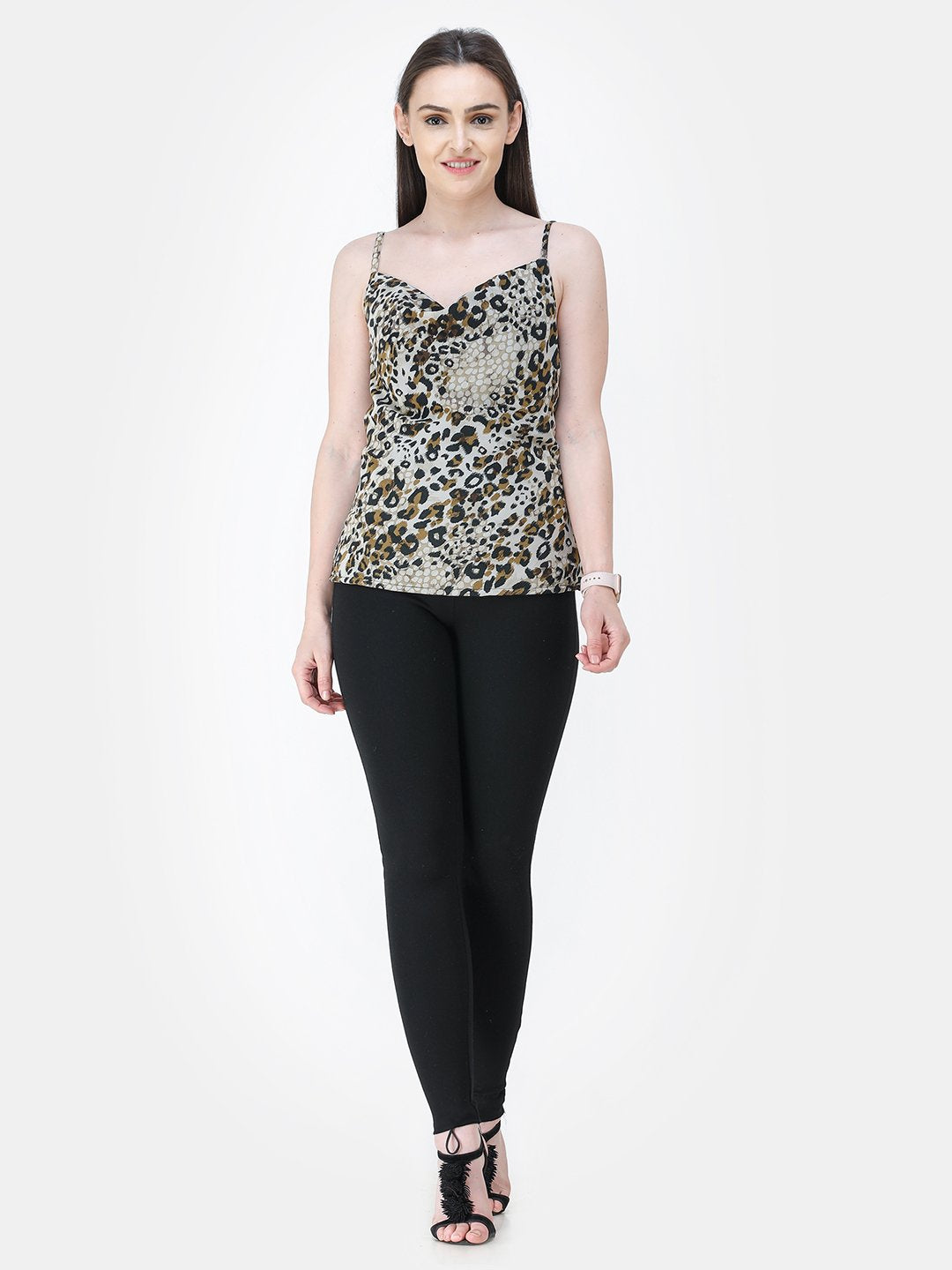 Animal Printed Top