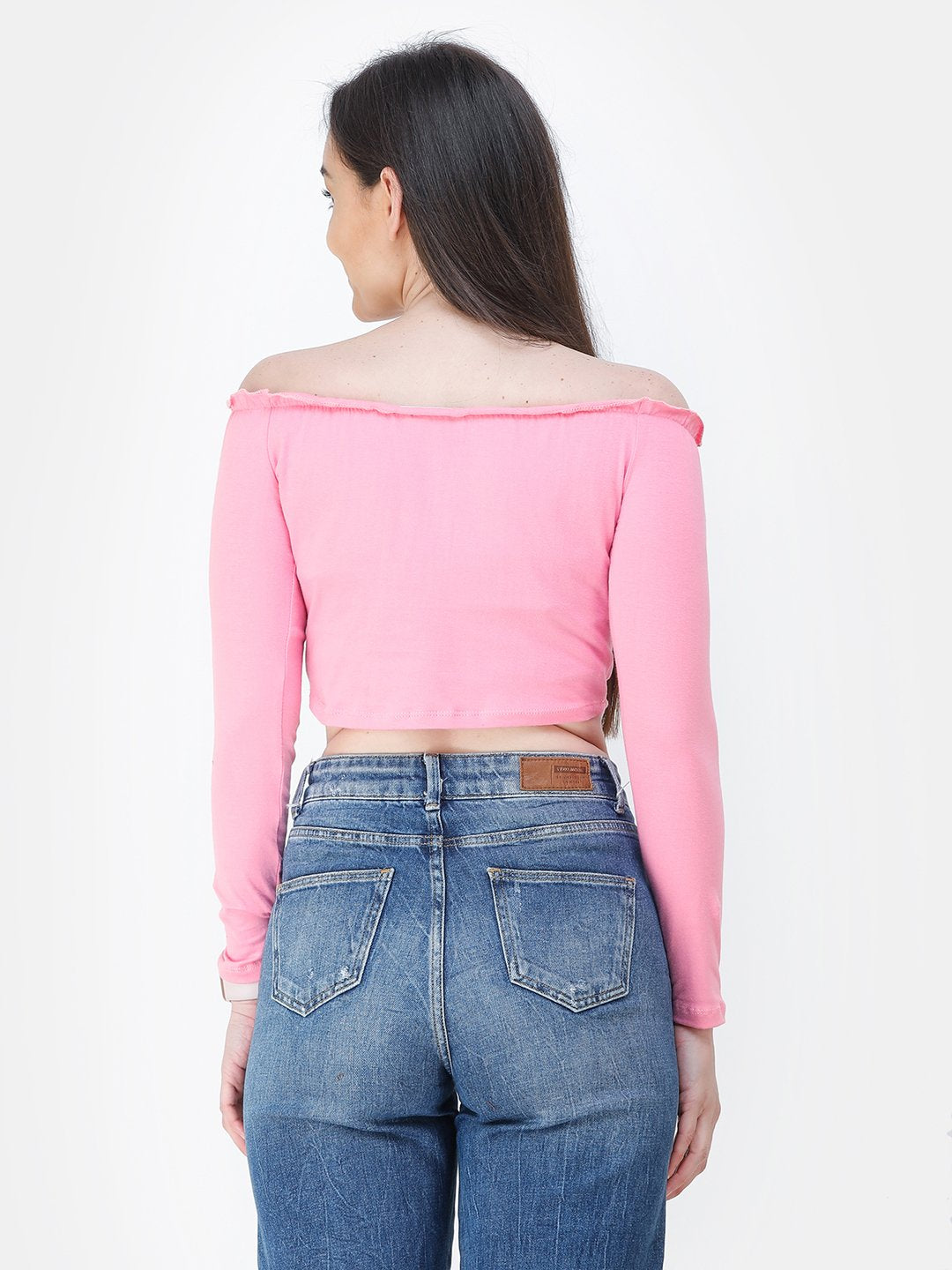Pink Solid Top