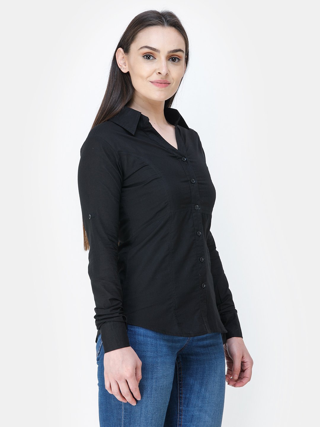 SCORPIUS Black formal shirt
