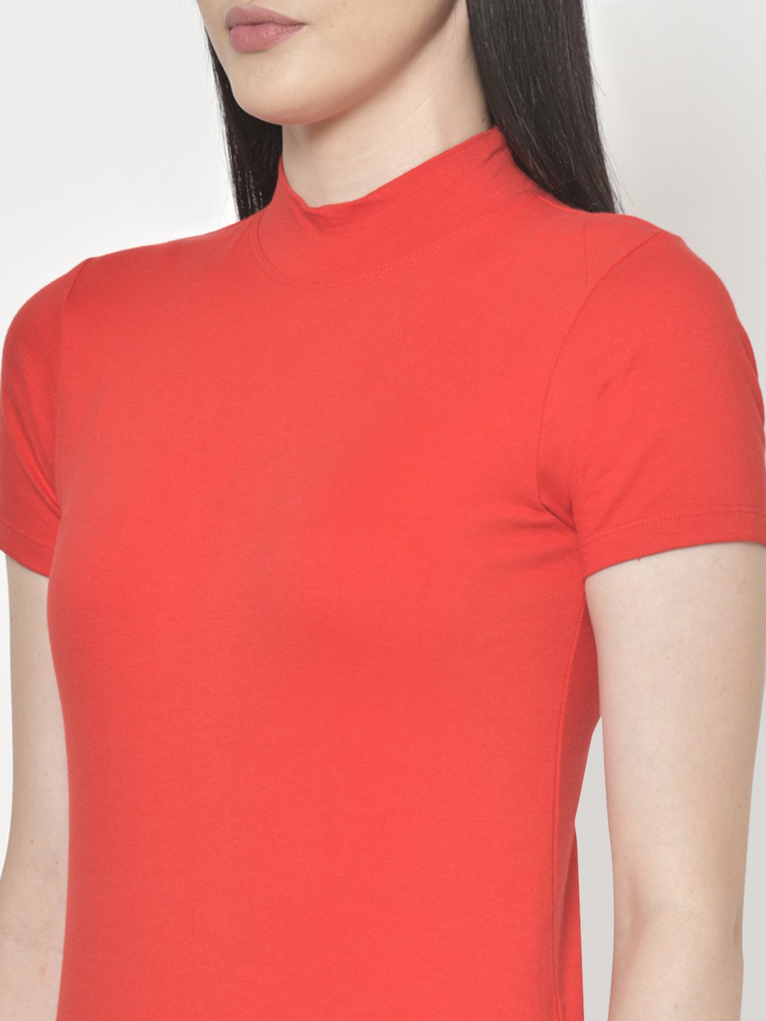 Cation Red Cotton Top