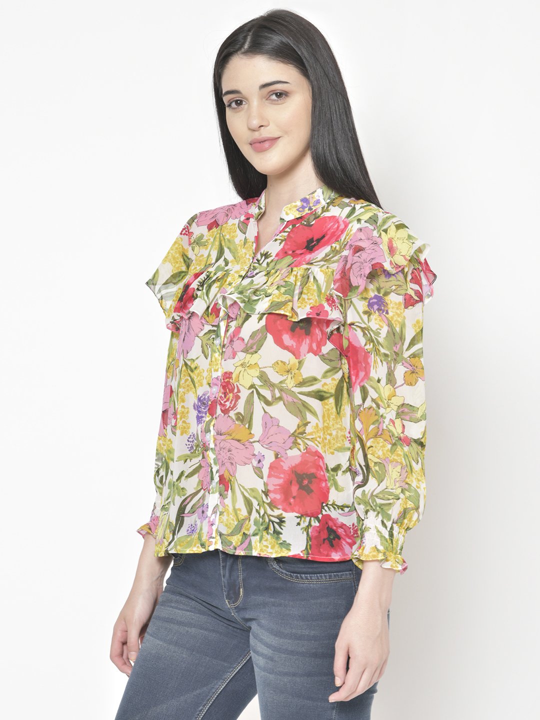 Cation Multicolor Printed Shirt