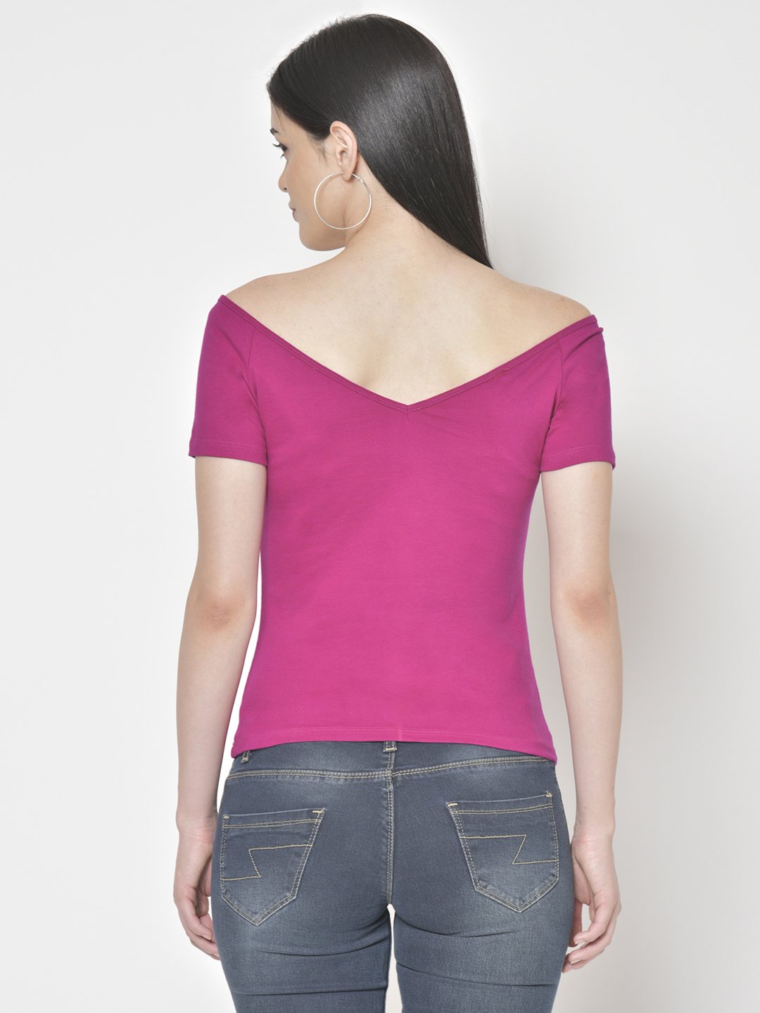 Cation Magenta Solid Top