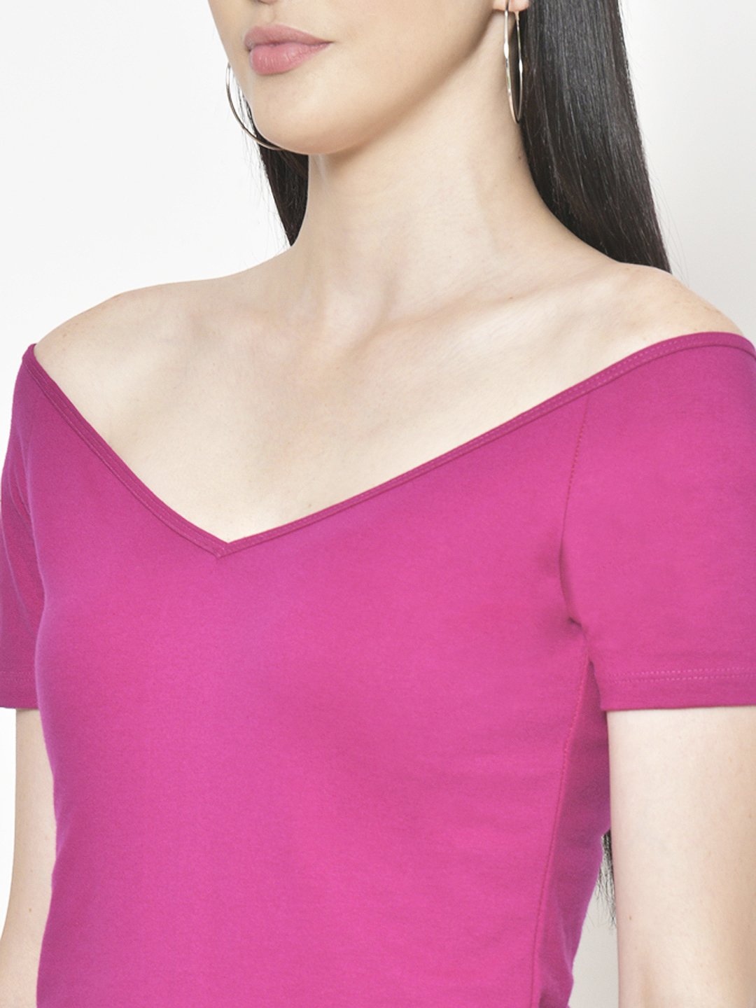 Cation Magenta Solid Top