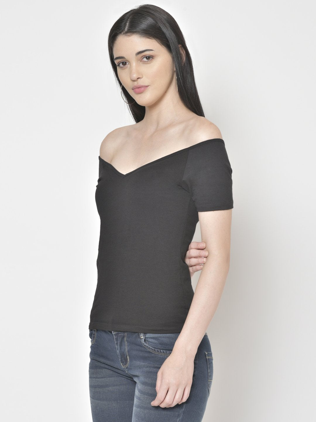 Cation Black Solid Top