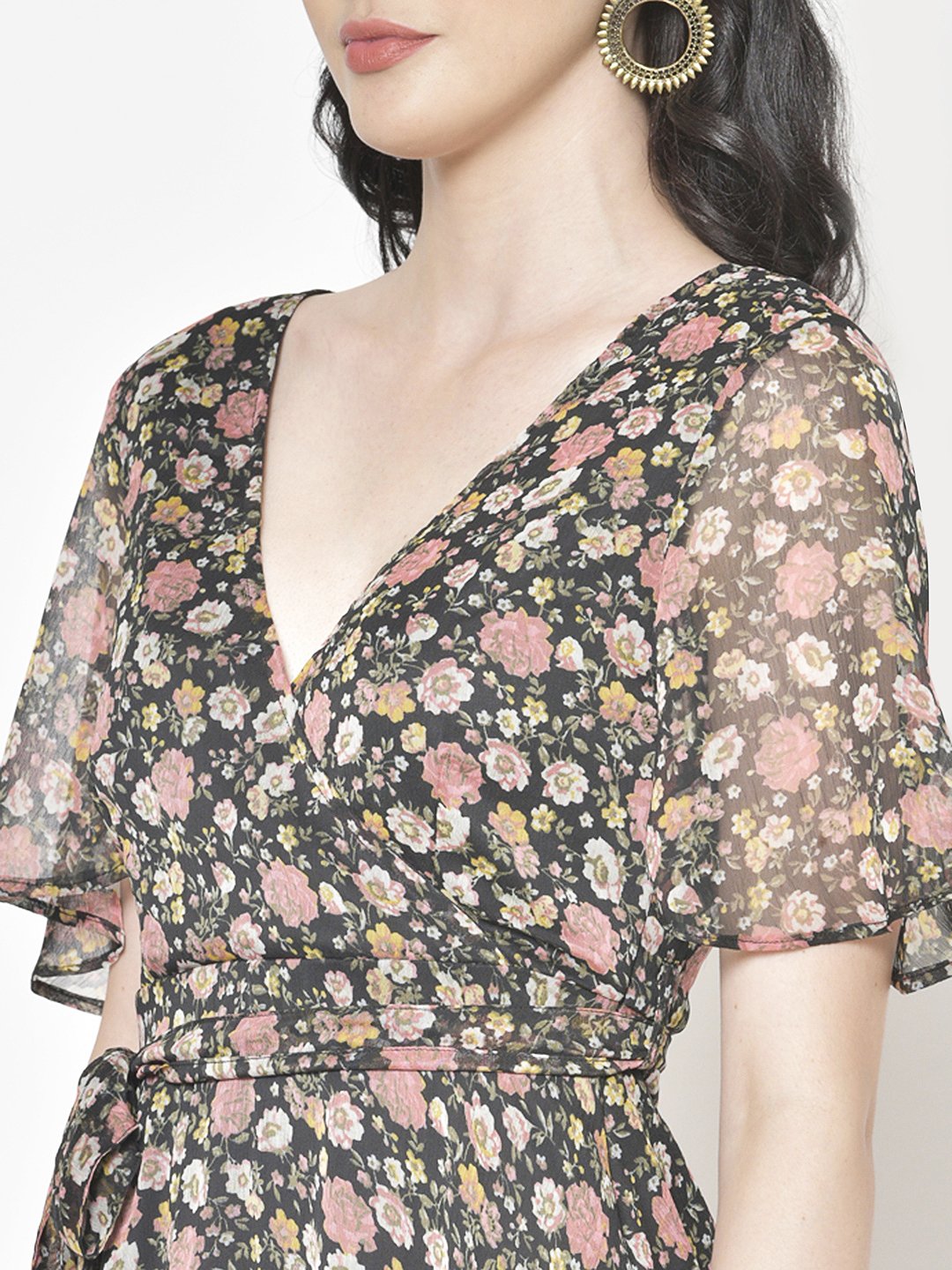 Cation Printed Dress