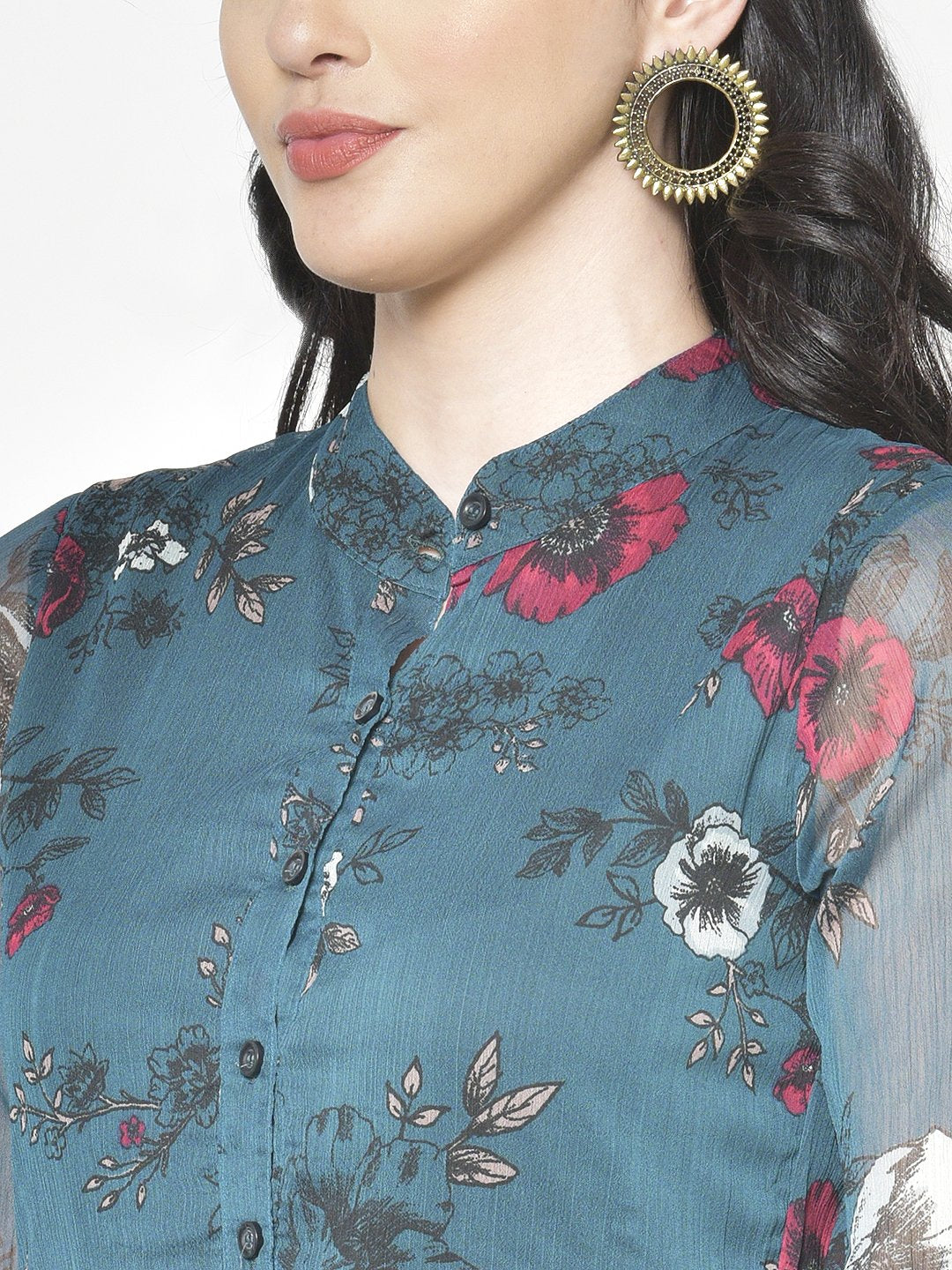 Cation Printed Dress