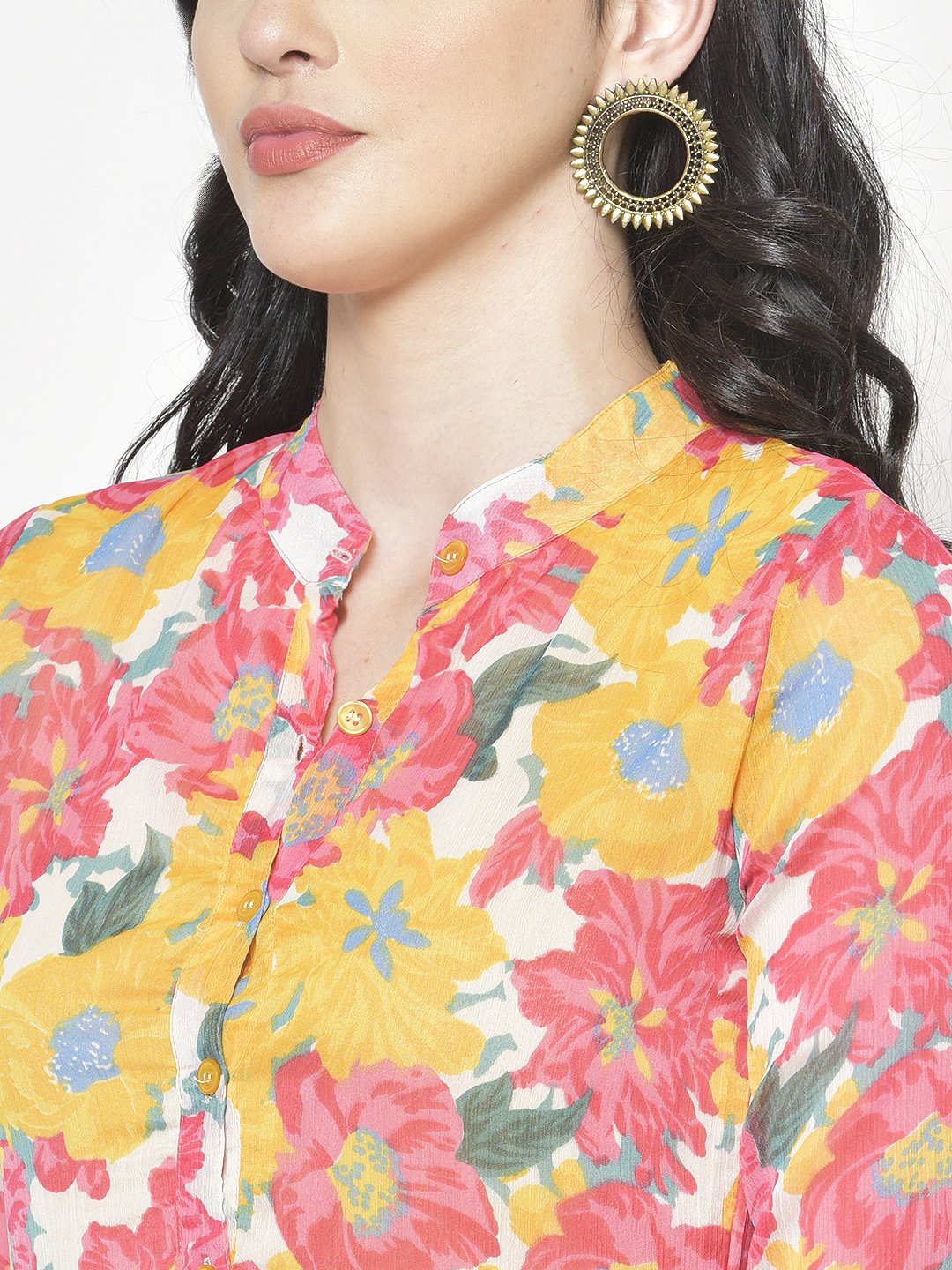 Cation Printed Dress